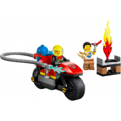 Klocki LEGO 60410 Strażacki motocykl ratunkowy CITY